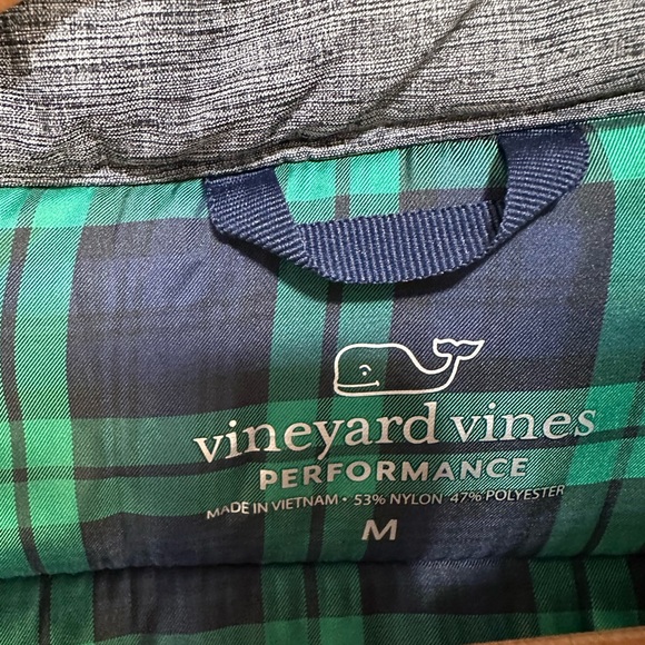 Vineyard Vines Performance Quilted Vest Sz M - Picture 3 of 6